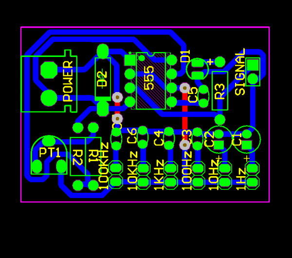 basic signal generator with 555