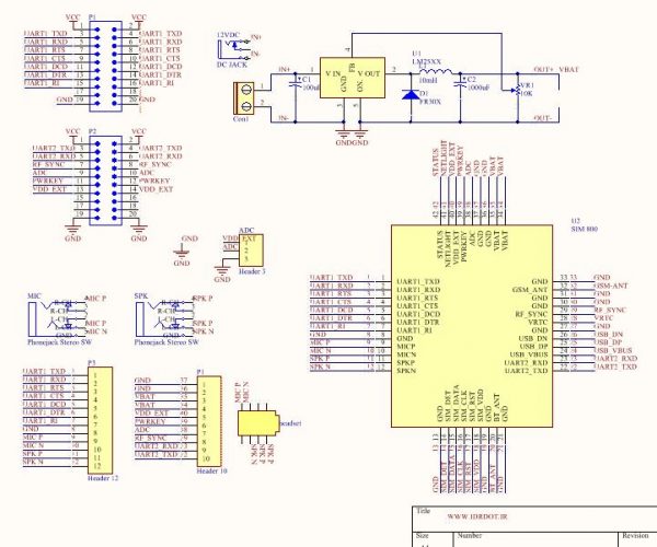 iDr.SIM800C SUPPLY BOARD - Image 2