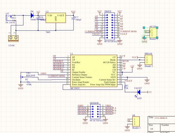 MC33035 3phase motor drive - Image 3